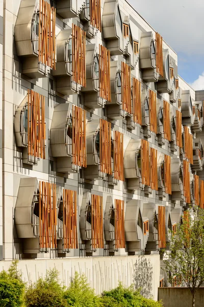 Будівля шотландського парламенту — стокове фото