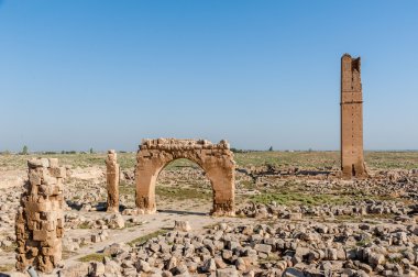 Yıkık cami Harran, Türkiye.