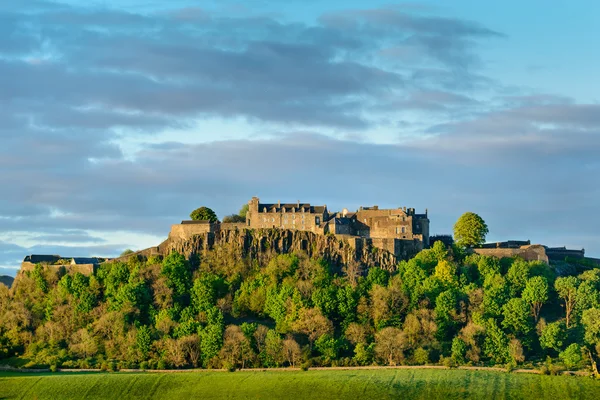 Castillo de Stirling en la puesta de sol . — Foto de Stock