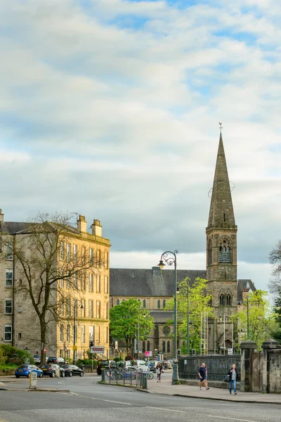 Glasgow huurkazerne gebouw — Stockfoto