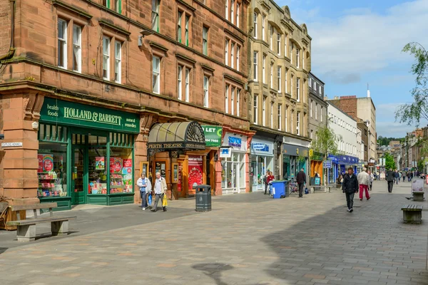 High Street içinde sulu — Stok fotoğraf