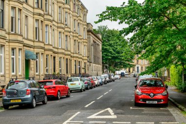 Glasgow 'daki iskan sokağı.