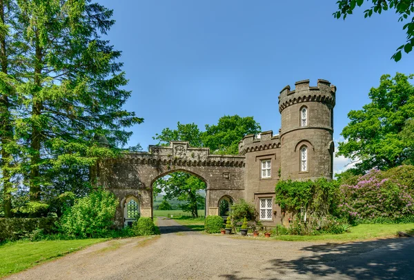 Portone al Castello di Monzie — Foto Stock