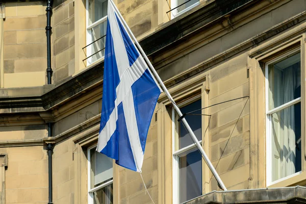 Флаг Шотландии Солтайр — стоковое фото