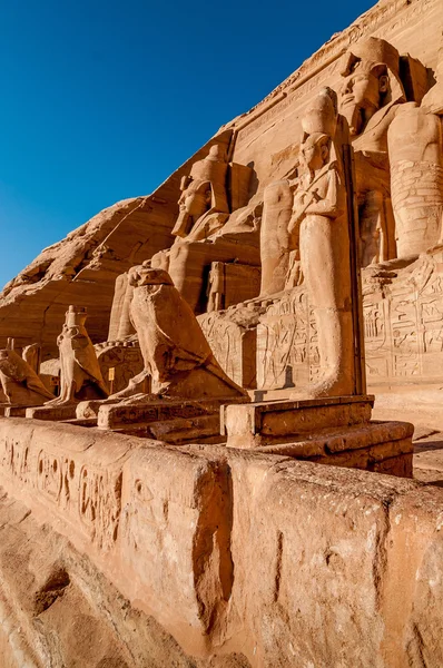 Estatua tallada de Ramsés II — Foto de Stock