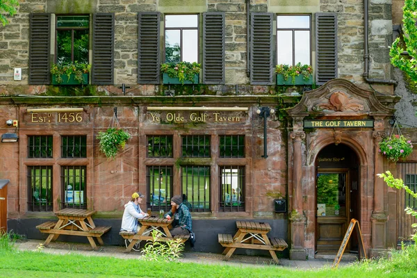 A Taverna de Golfe em Bruntsfield Links — Fotografia de Stock