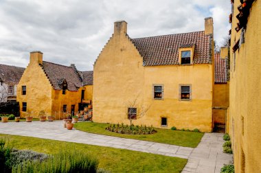 Culross Palace in Scotland clipart