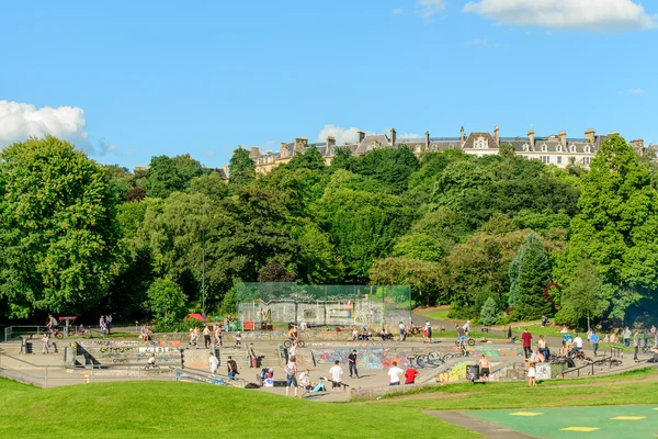 Skatepark a Kelvingrove Park — Foto Stock