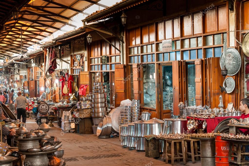 Coppersmith street in Gaziantep – Stock Editorial Photo © Cornfield ...