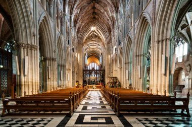 Interior of Worcester Cathedral
