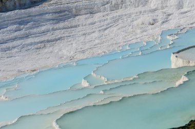 Traverten pamukkale teraslar