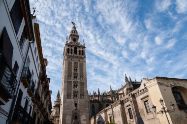 Çan kulesinde Sevilla Katedrali