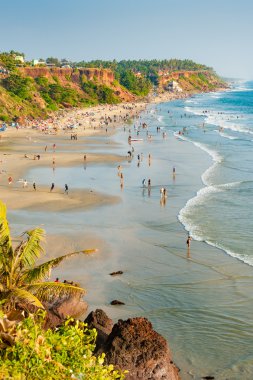 Varkala Beach görünümü