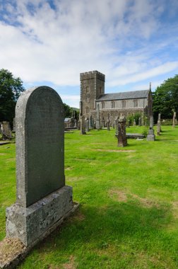 Kilmartin Church And Graveyard clipart