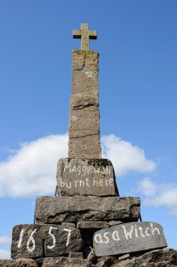Memorial to Maggie Wall clipart