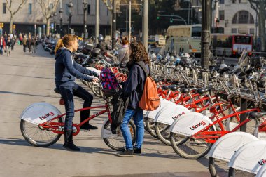Bicing istasyonu, Barcelona