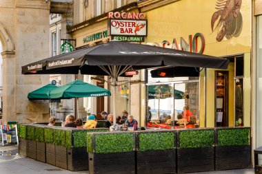 Glasgow 'daki Rogano restoranı.