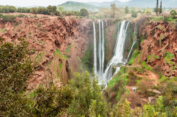 Watervallen op Ouzoud, Marokko — Stockfoto