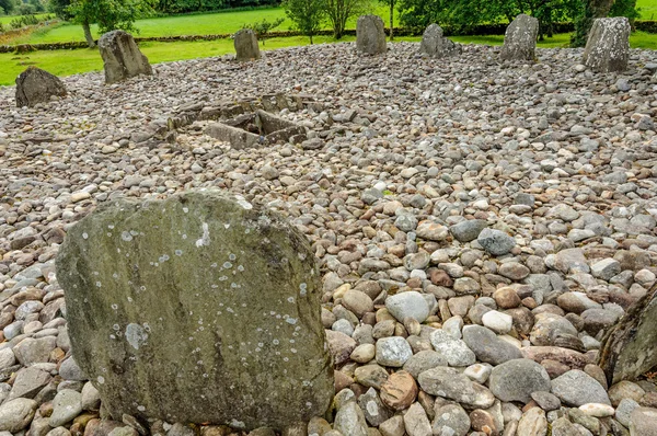 Begravningsplats mounds Kilmartin Glen, Skottland. — Stockfoto