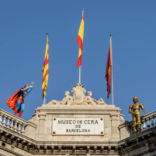 Wax Museum in Barcelona — Stockfoto