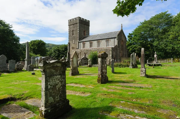 Igreja de kilmartin e cemitério — Fotografia de Stock