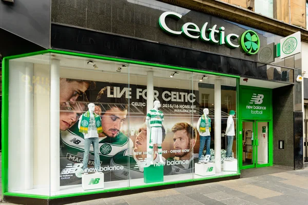 Celtic store Glasgow — Stock Photo, Image