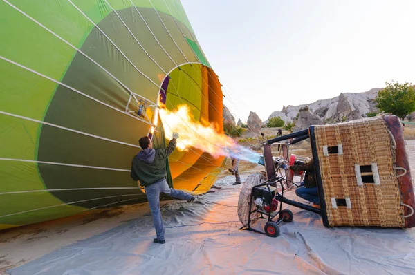 Heißluftballon — Stockfoto