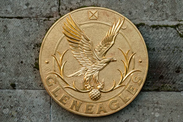 The gold crest at Gleneagles Hotel — Stock Photo, Image