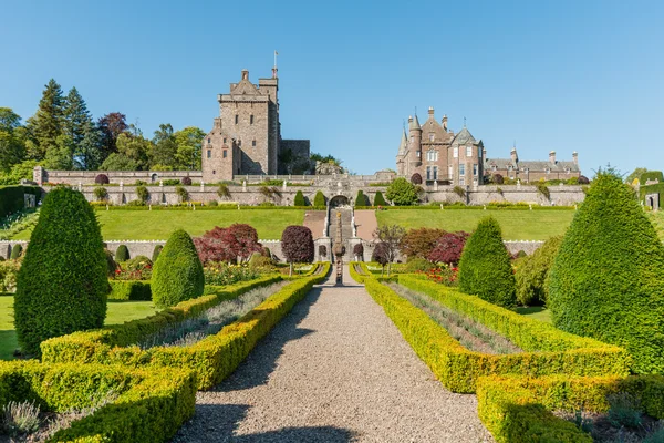 Drummond kasteel en tuinen — Stockfoto