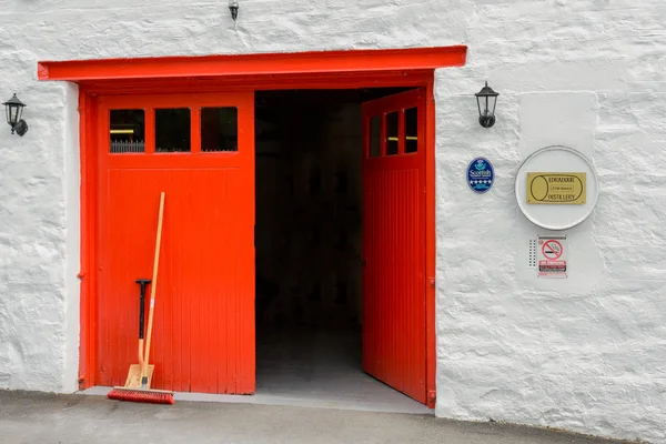 Edradour distillery nära Pitlochry — Stockfoto