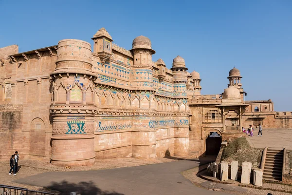 Forte de Gwalior no centro da Índia — Fotografia de Stock