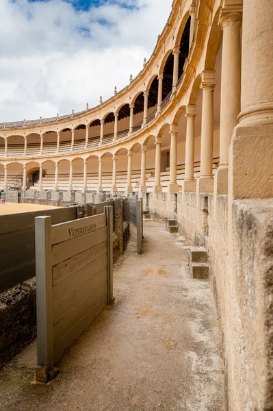 A bikaviadal-aréna, Ronda, Spanyolország — Stock Fotó