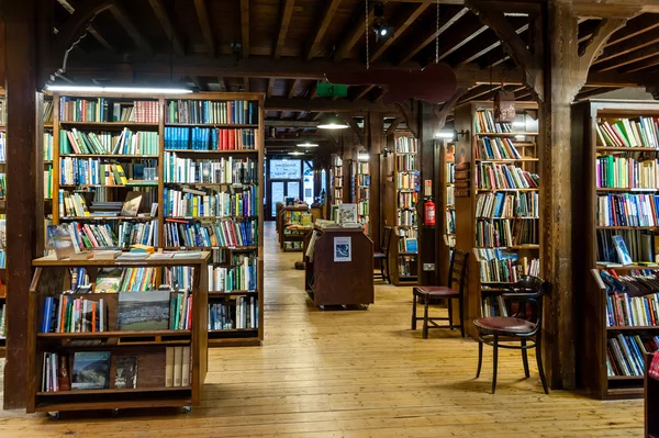 Richard booth specialist bookshop — Stock Photo, Image