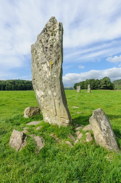 Kilmartin duran taş — Stok fotoğraf