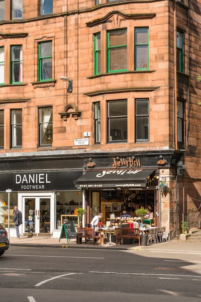 Glasgow 'daki Treet Kafe — Stok fotoğraf