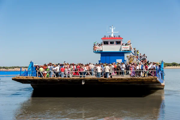 Sanlucar de Barrameda zarándokok — Stock Fotó