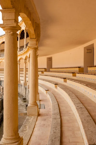 A bikaviadal-aréna, Ronda, Spanyolország — Stock Fotó