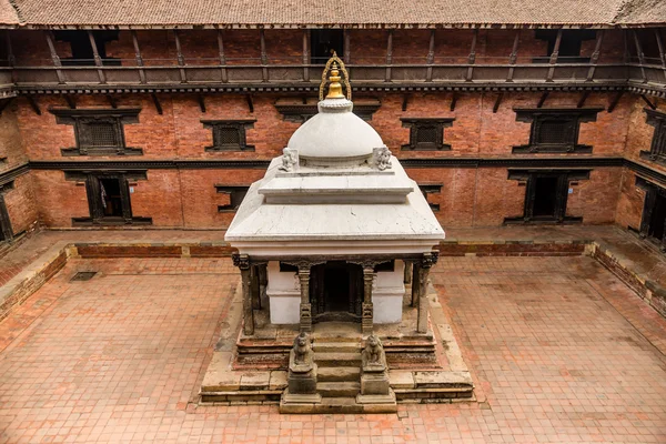 Inner courtyard of Patan Museum — Stockfoto