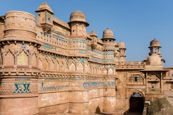 Gwalior Fort in central India — стокове фото