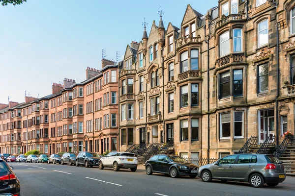 Broomhill Drive Glasgow — Stock Photo, Image