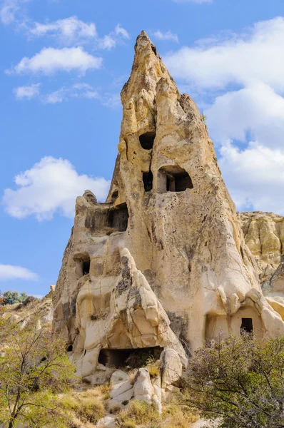 Cappadocia táj sziklák — Stock Fotó