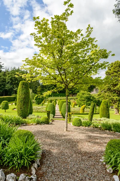 Drummond kasteel en tuinen — Stockfoto