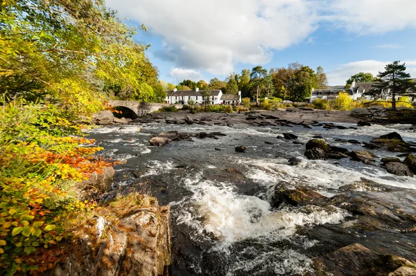 As quedas de Dochart em Killin — Fotografia de Stock