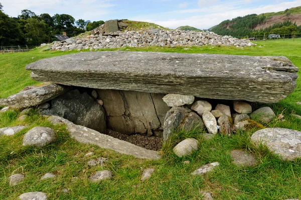 Câmara de enterro em Kilmartin Glen — Fotografia de Stock