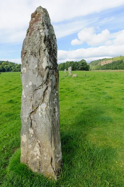 Kilmartin стоять каменів неоліту — стокове фото