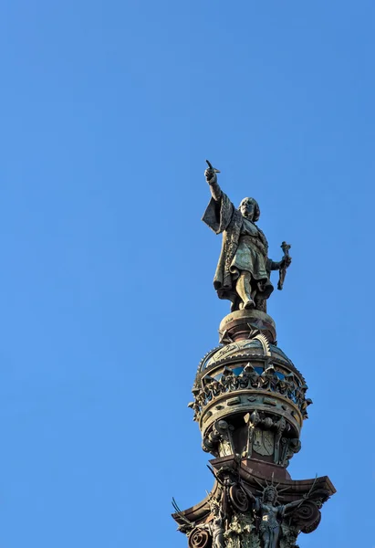 Kolom voor Christopher Columbus — Stockfoto