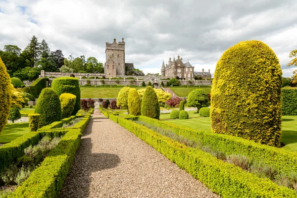 Castello e giardini di Drummond — Foto Stock