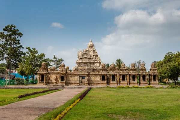 Індуські Kailasanathar храм — стокове фото