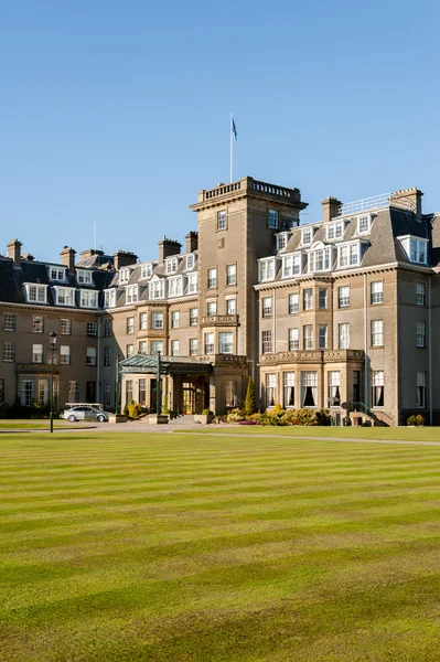 Entrada principal para Gleneagles Hotel — Fotografia de Stock