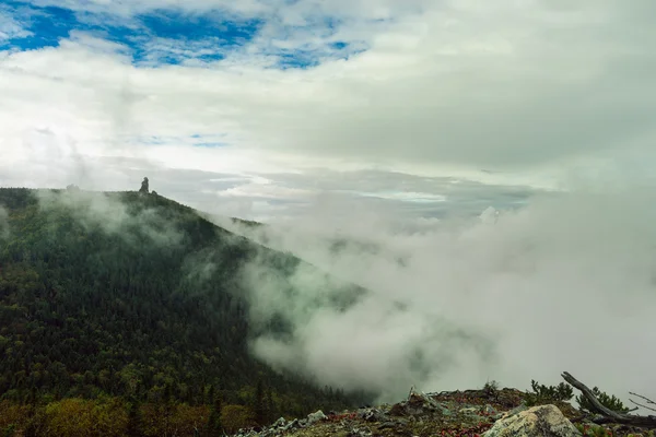 Rock fosillerini, Amur Pillars — Stok fotoğraf